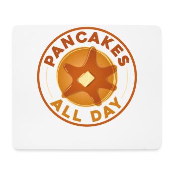 Pancake Lover Kids Pancakes All - Mouse Pad (horizontal) - white - Front