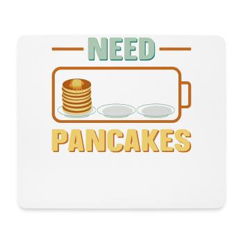 Pancake Lover Kids Batterie Besoin - Tapis de souris (format paysage) - blanc - Devant