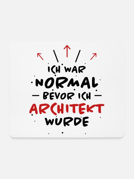 Architekt Spruch Architektur Architekt Geschenk - Mousepad (Querformat) - Weiß