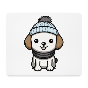 Dog Animal Baby Comic - Mouse Pad (horizontal) - white - Front
