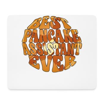 Pancake Lover Kids Best Pancake - Mouse Pad (horizontal) - white - Front