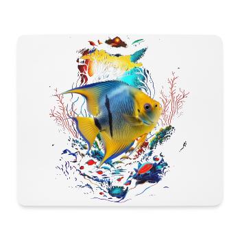 Skalar - Mousepad (Querformat) - Weiß - Vorne