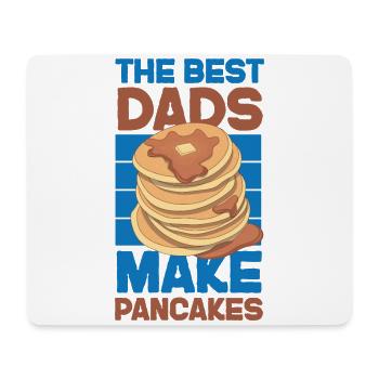 Pancake Lover Kids Dad The Best - Mouse Pad (horizontal) - white - Front