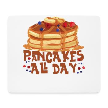 Pancake Lover Kids Pancakes All - Mouse Pad (horizontal) - white - Front