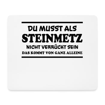 Steinmetz Spruch Beruf Lustiges Steinmetz Geschenk - Mousepad (Querformat) - Weiß - Vorne