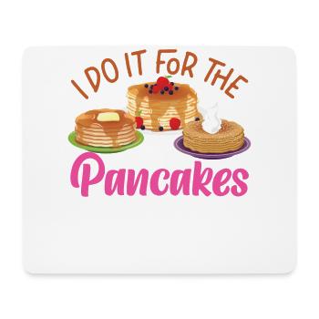 Pancake Lover Kids I Do It For The - Mousepad (Querformat) - Weiß - Vorne