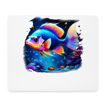 Angelfish - Tapis de souris (format paysage) - blanc - Devant
