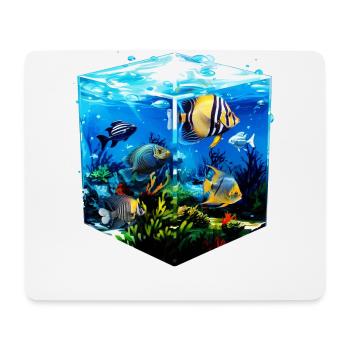 Skalar - Mousepad (Querformat) - Weiß - Vorne