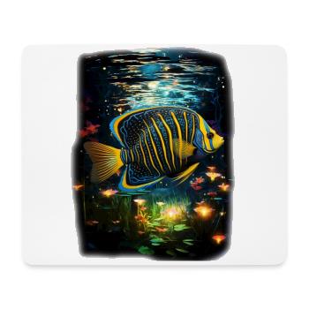 Angelfish - Tapis de souris (format paysage) - blanc - Devant