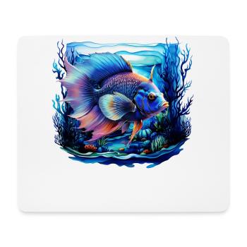 Skalar - Mousepad (Querformat) - Weiß - Vorne
