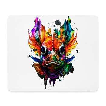 Skalar - Mousepad (Querformat) - Weiß - Vorne