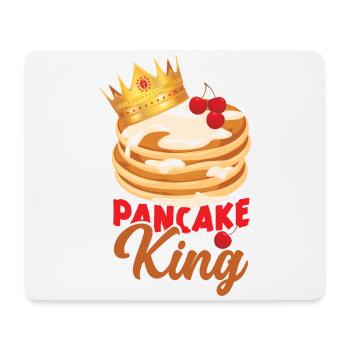 Pancake Lover Kids King Pancake - Mouse Pad (horizontal) - white - Front