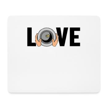 Ich liebe Prospektion, Miner, Placer, Mining Prospector - Mousepad (Querformat) - Weiß - Vorne