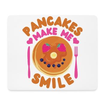 Pancake Lover Kids Pancakes Make - Mouse Pad (horizontal) - white - Front
