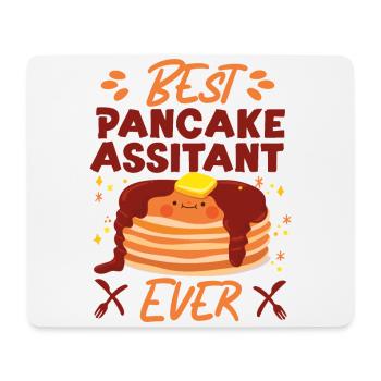 Pancake Lover Kids Best Pancake - Mouse Pad (horizontal) - white - Front
