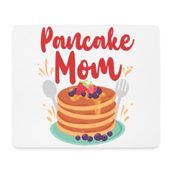 Pancake Lover Kids Pancake Mom - Mouse Pad (horizontal) - white - Front