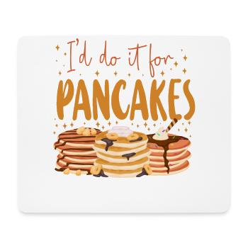 Pancake Lover Kids I Do It For The - Mousepad (Querformat) - Weiß - Vorne