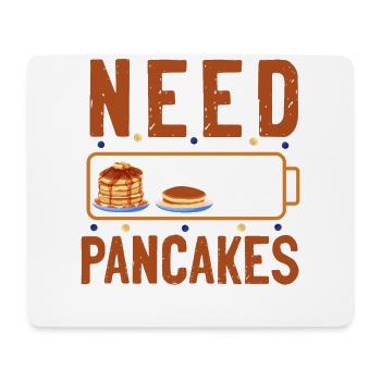 Pancake Lover Kids Batterie Besoin - Tapis de souris (format paysage) - blanc - Devant