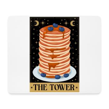 Amoureux des crêpes Les enfants La Tour - Tapis de souris (format paysage) - blanc - Devant