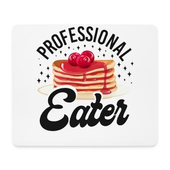 Pancake Lover Kids Professional - Tapis de souris (format paysage) - blanc - Devant