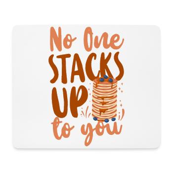 Pancake Lover Kids Valentines Day - Mouse Pad (horizontal) - white - Front