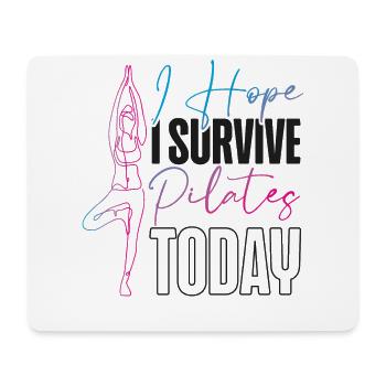 Pilates Instructor Teacher I Hope - Mousepad (Querformat) - Weiß - Vorne