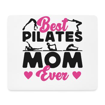 Instructeur de Pilates Professeur Maman - Tapis de souris (format paysage) - blanc - Devant