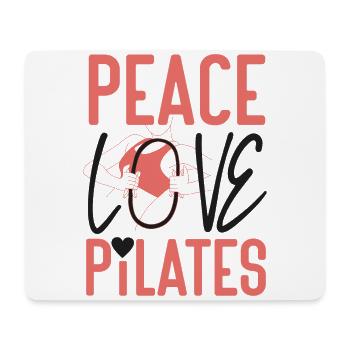 Pilates Instructor Teacher Girl - Mousepad (Querformat) - Weiß - Vorne