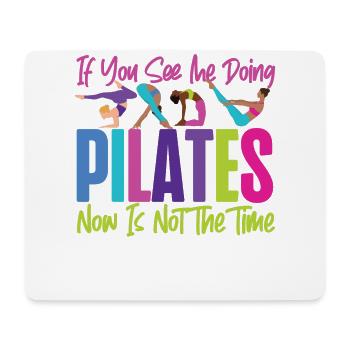Instructeur de Pilates Professeur Si Vous - Tapis de souris (format paysage) - blanc - Devant