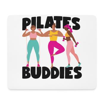 Instructeur de Pilates Professeur Besties - Tapis de souris (format paysage) - blanc - Devant