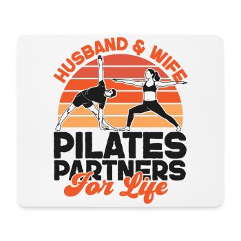 Instructeur de Pilates Professeur Mari - Tapis de souris (format paysage) - blanc - Devant