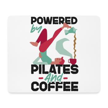 Pilates Instructor Teacher Coffee - Mouse Pad (horizontal) - white - Front