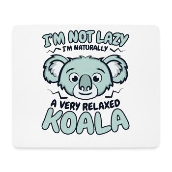 A Very Relaxed Koala Koalabear Phascolarctos - Mouse Pad (horizontal) - white - Front