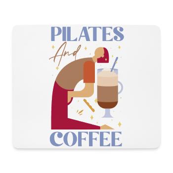 Pilates Instructor Teacher Coffee - Mouse Pad (horizontal) - white - Front