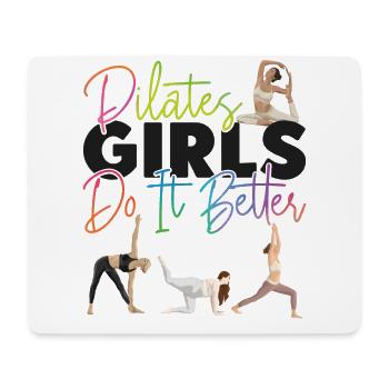 Pilates Instructor Teacher Pilates - Mouse Pad (horizontal) - white - Front