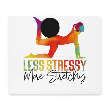 Pilates Instructor Teacher Pun - Mousepad (Querformat) - Weiß - Vorne