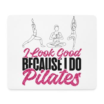 Pilates Instructor Teacher I Look - Mousepad (Querformat) - Weiß - Vorne