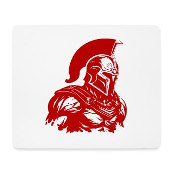Spartan Gladiator Bodybuilding Gym - Tapis de souris (format paysage) - blanc - Devant