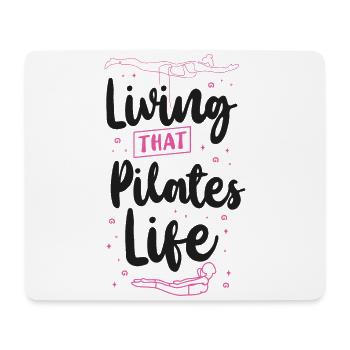 Pilates Instructor Teacher Living - Mousepad (Querformat) - Weiß - Vorne