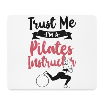 Pilates Instructor Teacher Trust - Mousepad (Querformat) - Weiß - Vorne
