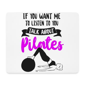 Instructeur de Pilates Professeur Si vous - Tapis de souris (format paysage) - blanc - Devant