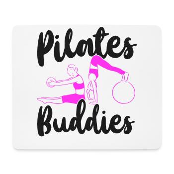 Instructeur de Pilates Professeur Besties - Tapis de souris (format paysage) - blanc - Devant