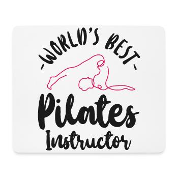Pilates Instructor Teacher World's - Mousepad (Querformat) - Weiß - Vorne