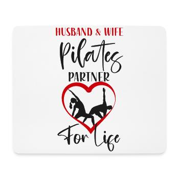 Pilates Instructor Teacher Husband - Mouse Pad (horizontal) - white - Front
