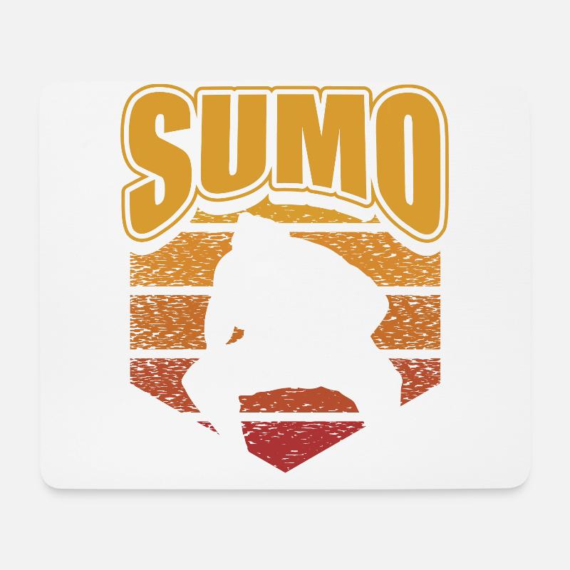 Sumo - Mouse Pad (horizontal) - white