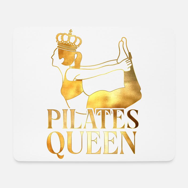 Instructeur de Pilates Professeur de Pilates - Tapis de souris (format paysage) - blanc
