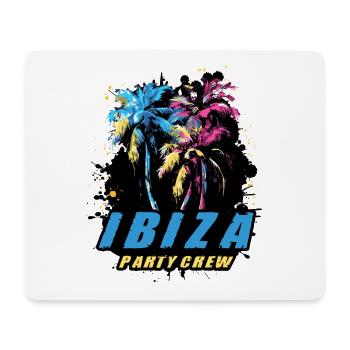 Ibiza Party Crew Urlaub Spruch - Mousepad (Querformat) - Weiß - Vorne