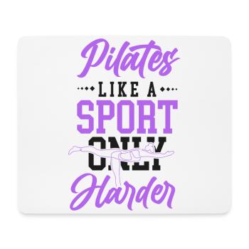 Pilates Instructor Teacher Pilates - Mousepad (Querformat) - Weiß - Vorne
