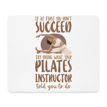 Pilates Instructor Teacher If At - Mousepad (Querformat) - Weiß - Vorne