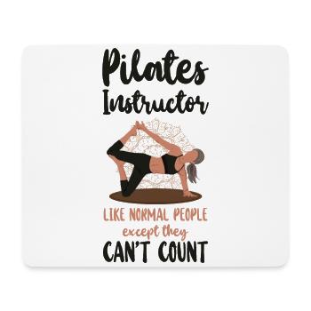 Pilates Instructor Teacher Pilates - Mousepad (Querformat) - Weiß - Vorne